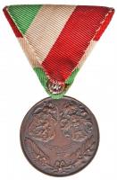 1927. "Istennel a hazáért és királyért / Levente verseny" Br érem mellszalaggal. Szign.: N...