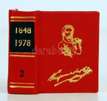 Kovács Mihály: Monokról indult el 2.: A szabadságharc vezére, az ország kormányzója. Miskolc, 1978. Mikrokönyv, 7. számozott példány, készült 650 példányban, könyvárusi forgalomba nem került. Műbőr kötésben, jó állapotban.