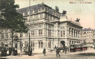 Vienna, Wien I.; K.K. Hofoper / opera