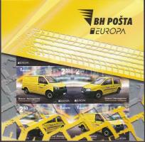 Europa CEPT Postai járművek bélyegfüzet Europe CEPT Postal vehicles stampbooklet