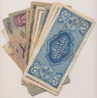 1930-1945. 22db vegyes pengő bankjegy T:vegyes