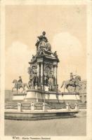 Vienna, Wien; statue of Maria Theresa, B.K.W.I. No. 728/20.