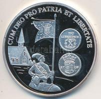 DN "A magyar pénz krónikája - Cum Deo pro Patria et Libertate" Ag emlékérem (20g/0.999/38,...