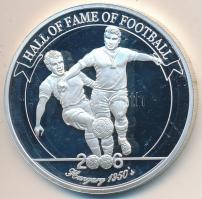 Uganda 2006. 2000Sh Ag "A labdarúgás halhatatlanjainak csarnoka - Magyarország 1950-es évek / P...