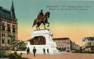 Budapest V. Gróf Andrássy Gyula szobor