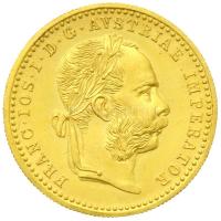 Ausztria 1915. 1D Au "Ferenc József" (3.48g/0.986) utánveret T:P  Austria 1915. 1 Ducat Au "Franz Joseph I" (3.48g/0.986) restrike C:P Krause  KM# 2267