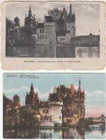 Budapest XIV. Vajdahunyad vára - 2 db régi képeslap / 2 old postcards