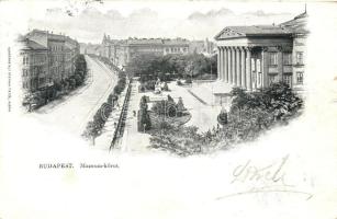 1899 Budapest VIII. Múzeum körút, Nemzeti Múzeum (EK)