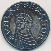 Norvégia ~1020. "II. Olaf" Penning modern Ag replika dísztokban (7,95g/0.925) T:2
Norway ~...