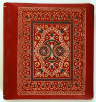 Háború előtti nem használt fényképalbum műbőr borítással, újszerű állapotban