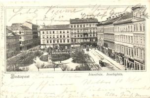 Budapest V. József nádor tér, Salgótarjáni kőszénbánya társulat, Pauker Vilmos, Pollak József és Schvarcz Gyula és társa üzlete, Bútor áruház