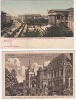 Budapest - 2 db régi képeslap / 2 old postcards