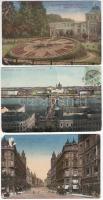 Budapest - 17 db régi képeslap / 17 old postcards