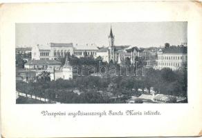 Veszprém, Angolkisasszonyok Sancta Maria Intézete, sorsjegy