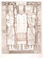 Kass János (1927-2010): Képek az Ótestamentumból, teljes mappa - 10 lap (Európa, 1985.)
10 db-os réz...