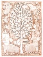 Kass János (1927-2010): Képek az Ótestamentumból, teljes mappa - 10 lap (Európa, 1985.)
10 db-os réz...