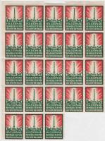 Hazádnak rendületlenül 23 darabos levélzáró ívdarab