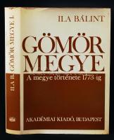 Ila Bálint: Gömör megye I.: A megye története 1773-ig. Bp., 1976, Akadémiai Kiadó. Vászonkötésben, papír védőborítóval, jó állapotban.