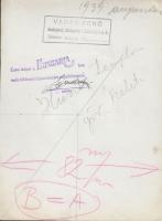 1939. augusztus, Vadas Ernő (1899-1962): Kárpátalja, Huszt – görög-keleti templom, pecsétt...