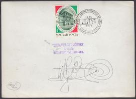 cca 1960 Tiszavölgyi József közlekedés történeti felvétele a kisföldalattiról, amelynek pályája csak...