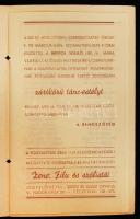 cca 1940 Kiss József cserkészcsapat meghívója, Belül hártyapapírra nyomott szöveggel