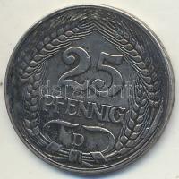 Német Birodalom 1912D 25pf T:2-,3 Germany / Empire 1912D 25 Pfennig C:VF,F Krause KM#18