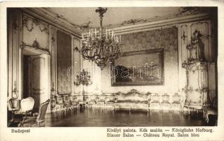 Budapest I. Királyi palota, Kék szalon (EK)