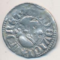 1373-1382. Denár Ag "I. Lajos" (0,46g) T:3
Huszár 547., Unger I.: 432.h