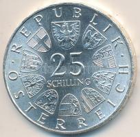 Ausztria 1964. 25Sch Ag "Franz Grillparzer" T:2 Austria 1964. 25 Schilling Ag "Franz Grillparzer" C:XF