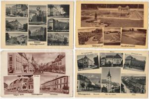 Balassagyarmat - 4 db régi képeslap / 4 old postcards