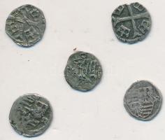 1387-1427. Parvus Ag "Zsigmond" (5x) T:2-,3
Huszár 580.,Unger I.: 451