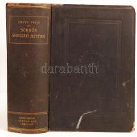 Lejars Félix: Sürgős sebészeti műtétek. Bp., 1906, Magyar Orvosi Könyvkiadó Társulat. (A Magyar Orvosi Könyvkiadó Társulat Könyvtára XCIV.) Egészvászon kötésben, jó állapotban.
