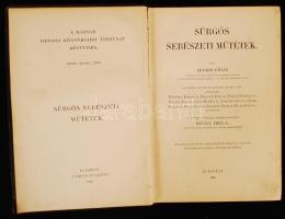 Lejars Félix: Sürgős sebészeti műtétek. Bp., 1906, Magyar Orvosi Könyvkiadó Társulat. (A Magyar Orvo...