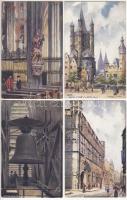 Köln s: Charles E. Flower - 4 old postcards