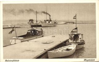 Balatonföldvár, hajókikötő