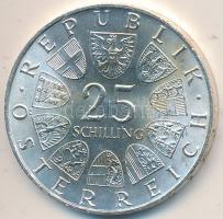 Ausztria 1948. 25Sch Ag "Franz Lehar" T:2- Austria 1948. 25 Schilling Ag "Franz Lehar" C:VF