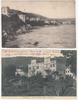 Abbazia - 2 old postcards