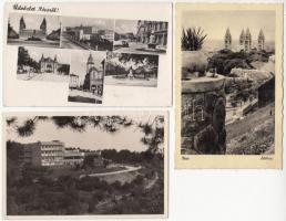 Pécs - 5 db régi képeslap / 5 old postcards