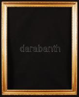 Restaurált fa képkeret, belső:50×40 cm, külső:54,5×44,5 cm
