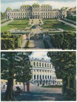 4 db MODERN használatlan külföldi városképes lap; osztrák; Bécs / 4 modern unused foreign town-view postcards; Austrian; Vienna, Wien