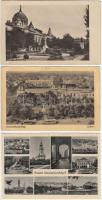 4 db MODERN magyar városképes lap; Hódmezővásárhely / 4 modern Hungarian town-view postcards; Hódmezővásárhely