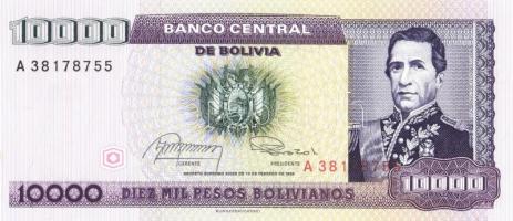 Bolívia 1984. 10.000B T:I Bolivia 1984. 10.000 Bolivianos C:UNC Krause 169