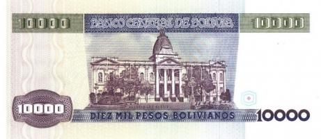 Bolívia 1984. 10.000B T:I
Bolivia 1984. 10.000 Bolivianos C:UNC
Krause 169