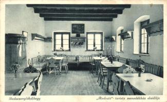 Badacsonylábdihegy, Rodostó turista menedékház ebédlője, belső (EK)