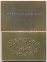 1929.  "M. Kir. I. Honvéd Gyalogezred Egyetemi Század / A szép munka jutalmául 1929" Br pl...