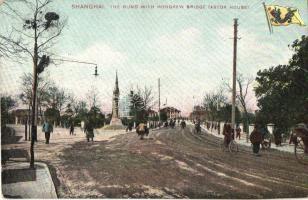 Shanghai, the Bund with Hongkew bridge (Astor house)