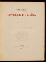 Kiss József: Levelek hullása. Falus Elek rajzaival. A bekötési tábla Courtens festménye után készült...