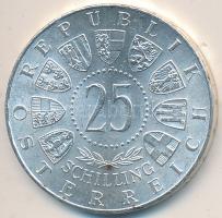 Ausztria 1957. 25Sch Ag "Mariazell" T:2- Austria 1957. 25 Schilling Ag "Mariazell" C:VF