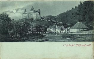 1899 Törcsvár, Törzburg; vár, utca / castle, street (EB)