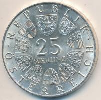 Ausztria 1972. 25Sch Ag "Carl Michael Ziehrer" T:2- Austria 1972. 25 Schilling Ag "Carl Michael Ziehrer" C:VF